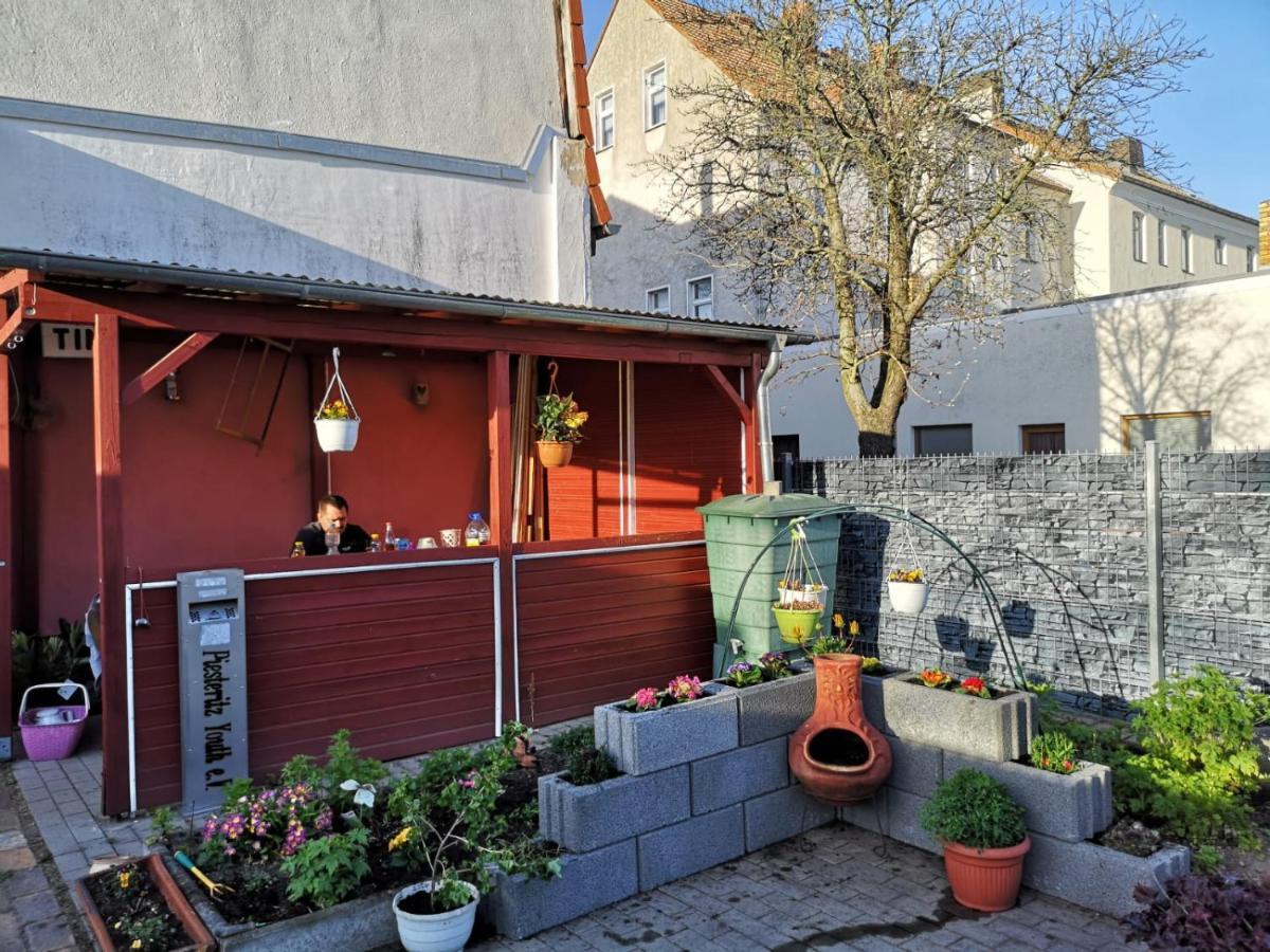 Pension Zur Gartenstadt Wittenberg Bagian luar foto