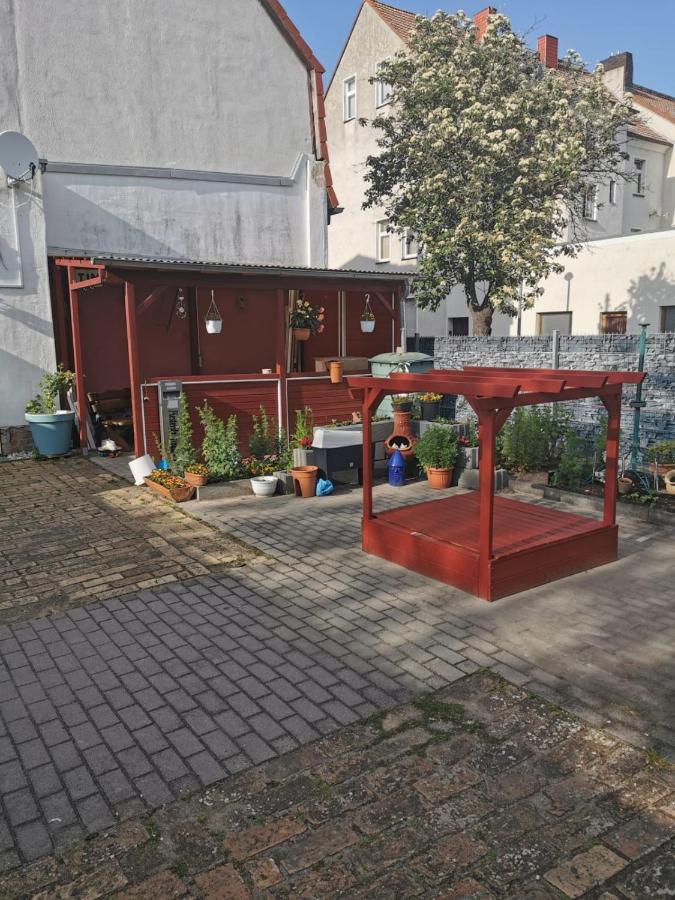 Pension Zur Gartenstadt Wittenberg Bagian luar foto